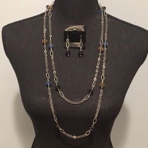 Premier Multi-Colored “Gem” Silver Jewelry Set